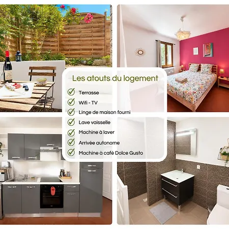 Le Nid  Terrasse - Wifi - Entrée Autonome Apartamento Toulouse